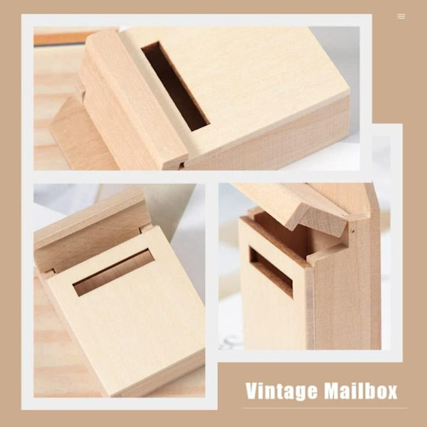 Postilaatikkomalli Miniatyyri postilaatikkolelu Keittiökalustelelu