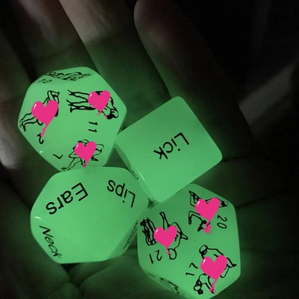 Sexy Dice Set Game Dice Dice 5 KPL LUMINOUS 5 KPL LUMINOUS 5PCS Luminous