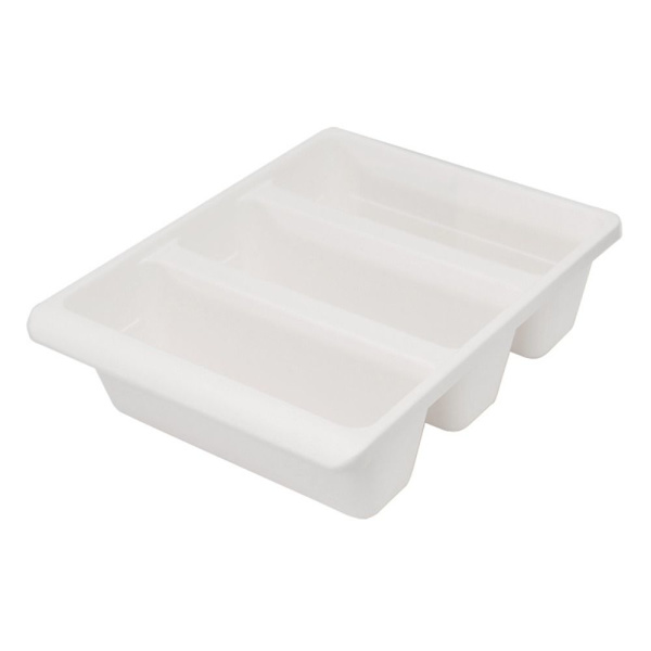 Lodret opbevaringsskoholder Plastskoholder HVID white