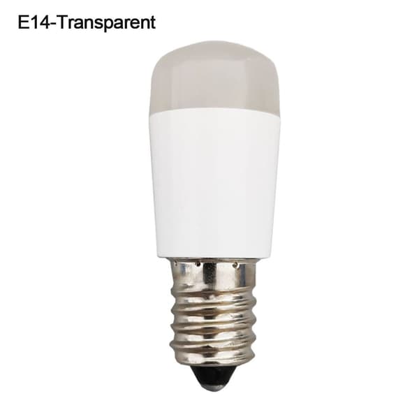 Jääkaapin polttimo Jääkaapin valaistus E14-Läpinäkyvä E14-Transparent