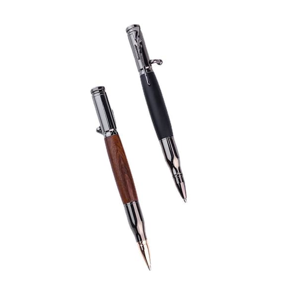 Bolt Action Pen Kulepenn skrivepennsett