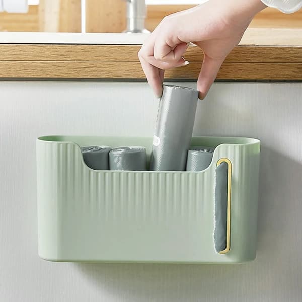 Søppelsekkorganisator Avfallsposedispenser GRØNN Green