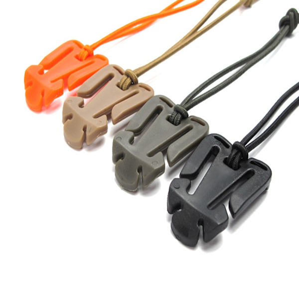 10ST Ryggsäck Spänne Clamp Karbinhake SVART black