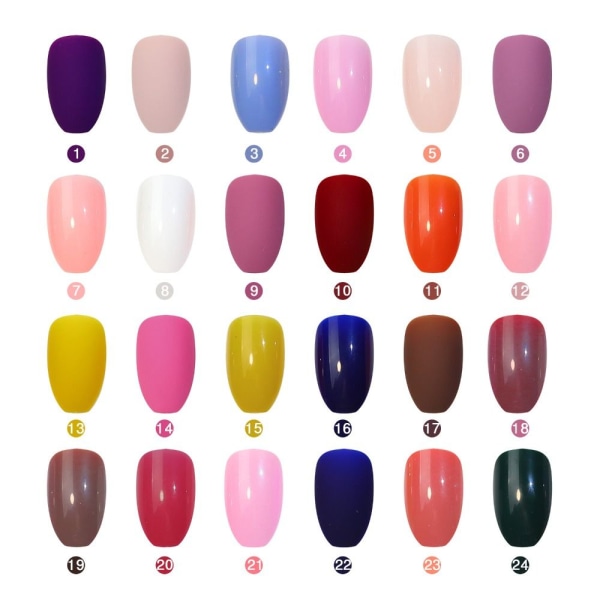 576st Fake Nails Long SET04 SET04