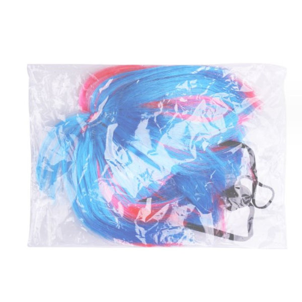 Pienet koiran päähineet Pink Blue Wigs Dog Bobo Peruukit