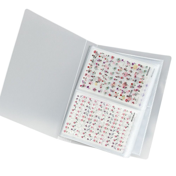 Nail Art Stickers Förvaringsbok 20,5X15,5CM4 4 20.5x15.5cm4