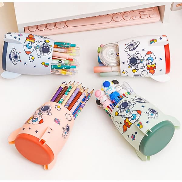 Penholder Makeup Børste Holder BLÅ Blue