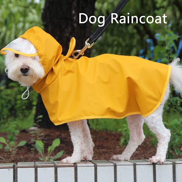 Regnkappa för hundar Regnkappa för hund 2XL 7,5-10KG 2XL 7,5-10KG 2XL 7.5-10kg