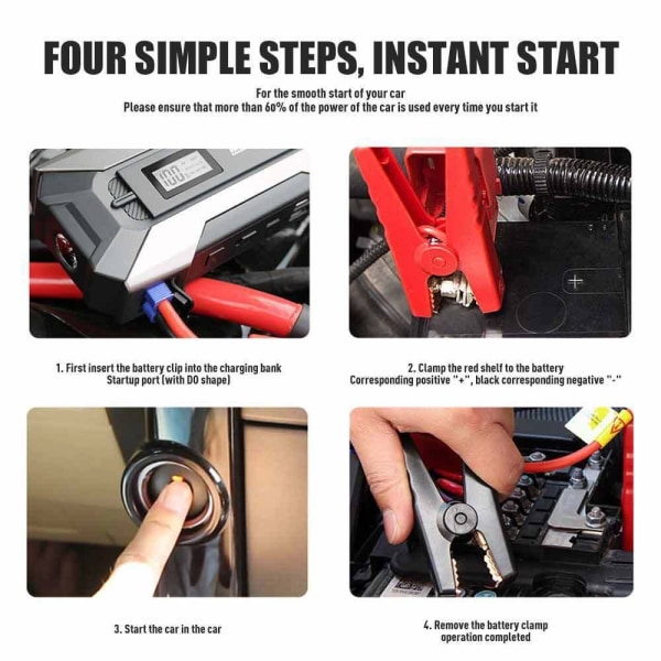 Bil nødbatteri Jump Starter STYLE 2 STYLE 2 Style 2