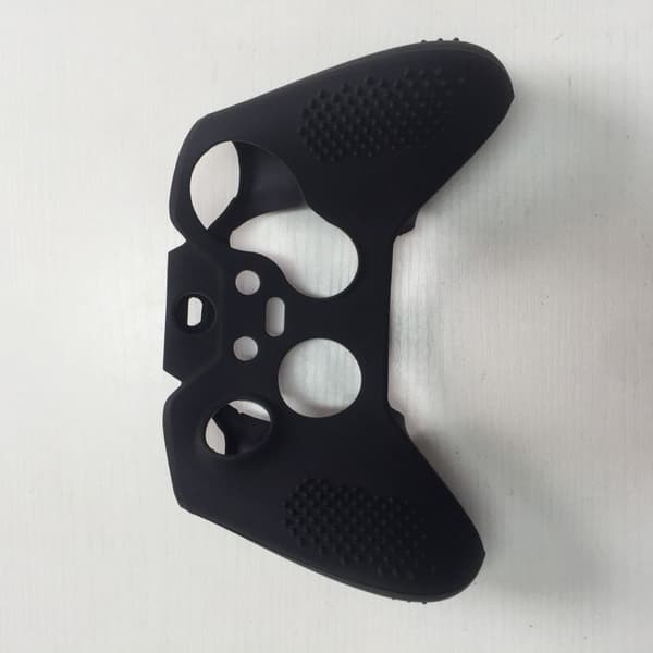 Kahva Silikoni Sleeve Game Controller Cover MUSTA Black