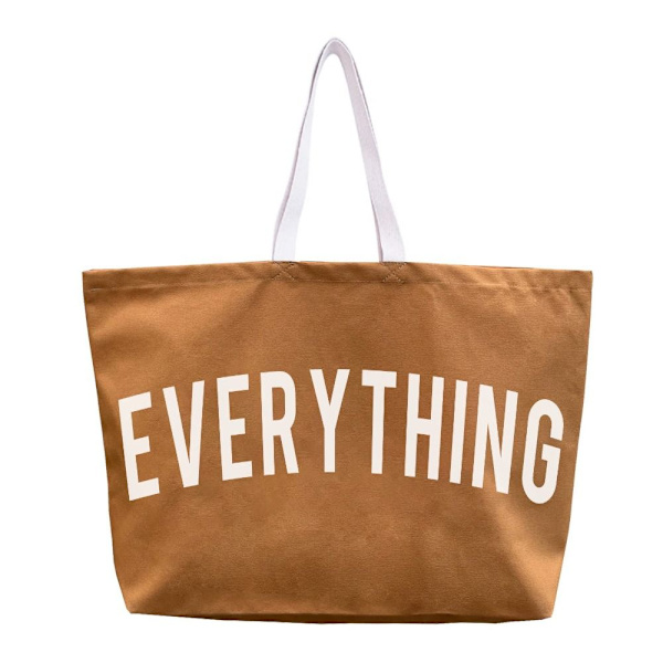 Big Tote Laukut Canvas Käsilaukut RUSKEA brown