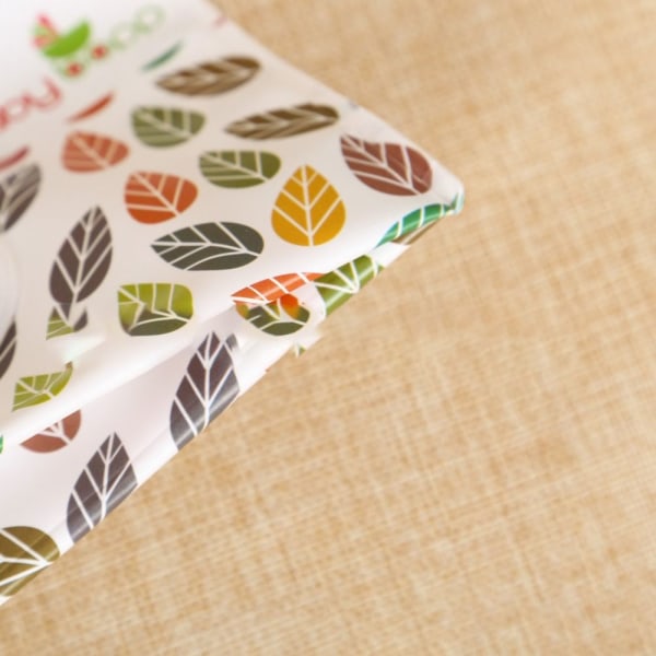2 Stk Vådservietter Taske Rengøringsservietter Etui LEAF LEAF Leaf