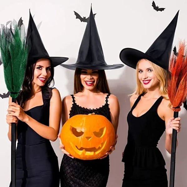 Witch Broom Kids Cosplay Flying GREY Grey