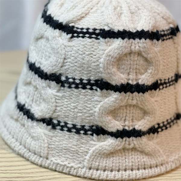 Bucket Hat Winter Beanie BEIGE beige