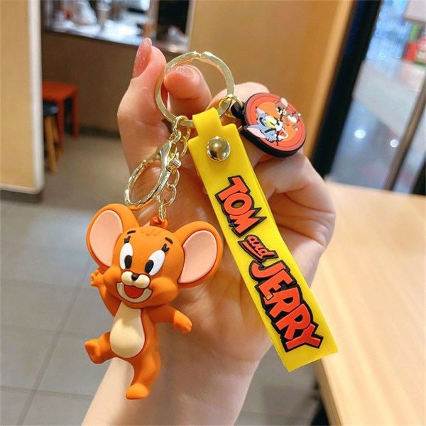 Tom and Jerry Bag Pendant Keyring C