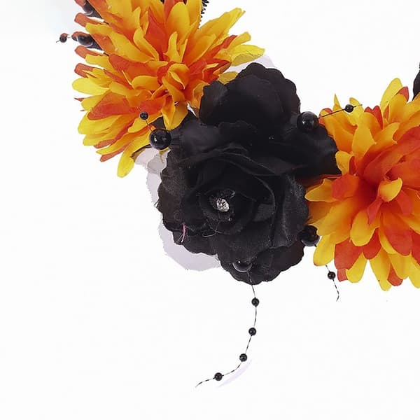Halloween Flower Pandebånd Halloween Head Hoop E E E