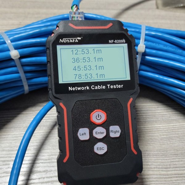 Netværkskabel Tester Kabellængde Tester Wire Tracer