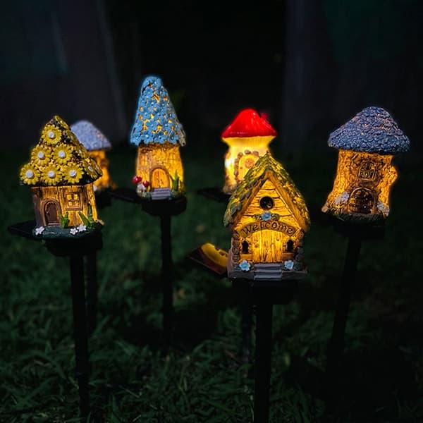 Solar Lawn Lamp Have Lights D D D
