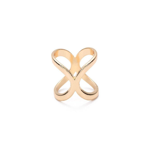 Scarf Spänne Dam Scarf Spänne Ring GULD Gold