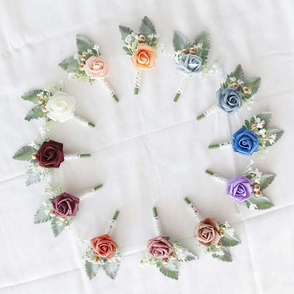 Corsage konstgjord handledsblomma CHAMPAGNE CHAMPAGNE Champagne