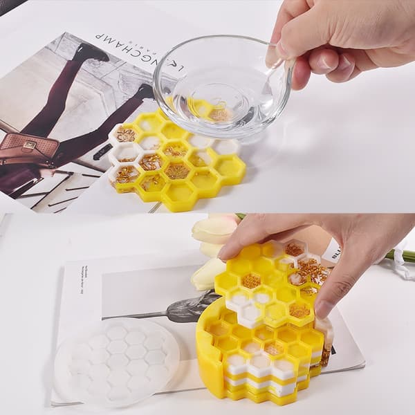 Honeycomb Cup Coaster Form DIY Craft
