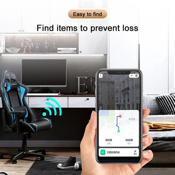 Tag Tracker Key Finder HVIT white