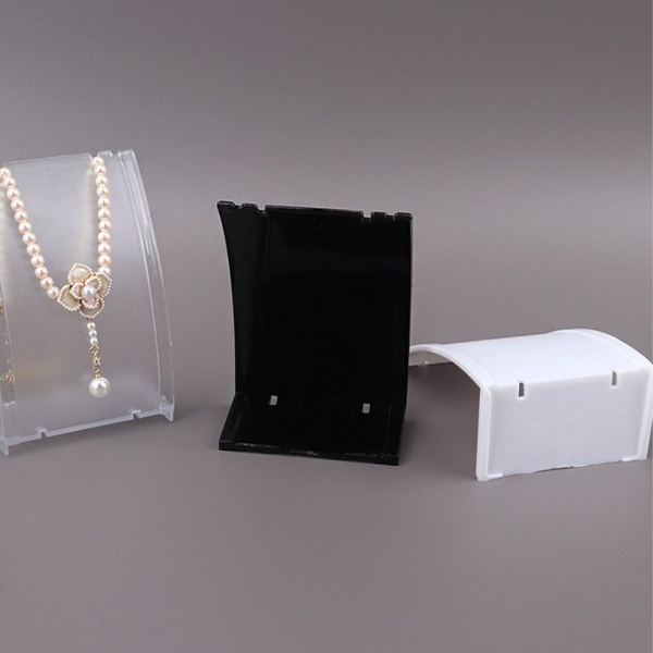 Halsband Displayställ Smyckeshållare TRANSPARENT A A transparent A-A