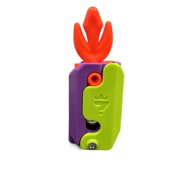 Gravity Carrot Toy Decompression Toy GREEN AX AX green ax-ax