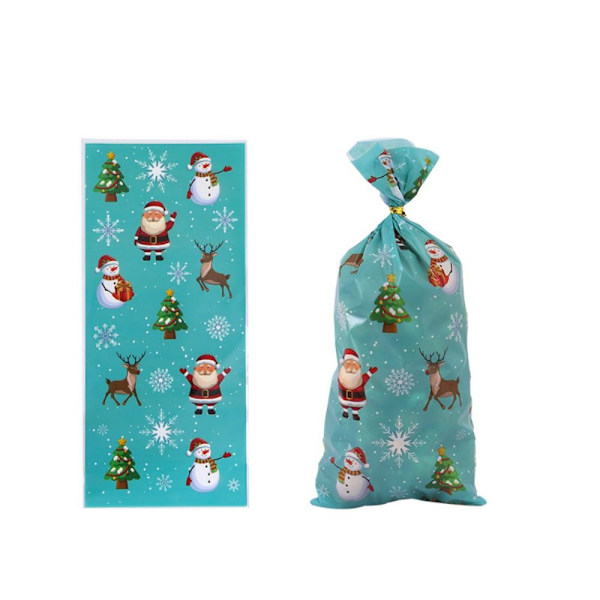 50/100stk julegodteriposer Cookie Kjekspakke 100STK 100pcs