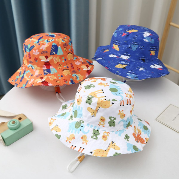 Baby solhatt bøttehatt 2 2 2