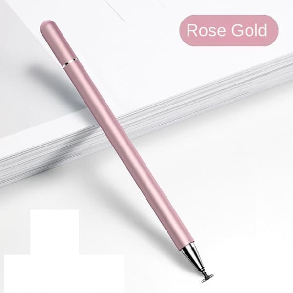 1 STK Disc Kapacitiv Pen Touch Screen Pen SORT SORT Black