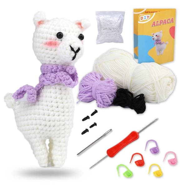 Virkat djurkit Virkat startpaket ALPACA ALPACA Alpaca