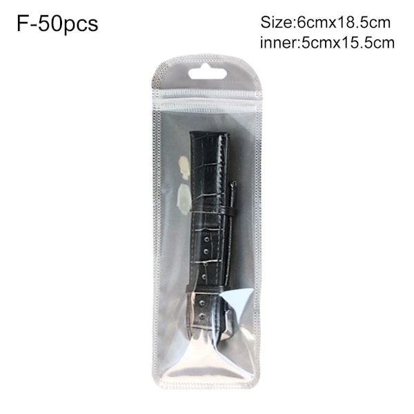 Självförslutande påsar förpackningspåse 6CMX18.5CMF F 6cmx18.5cmF