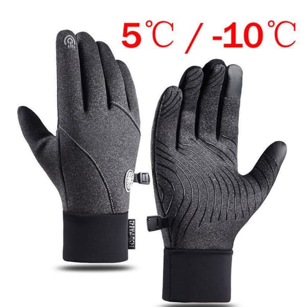 Outdoor Handskar Touch Screen Vantar GRÅ XL grey XL