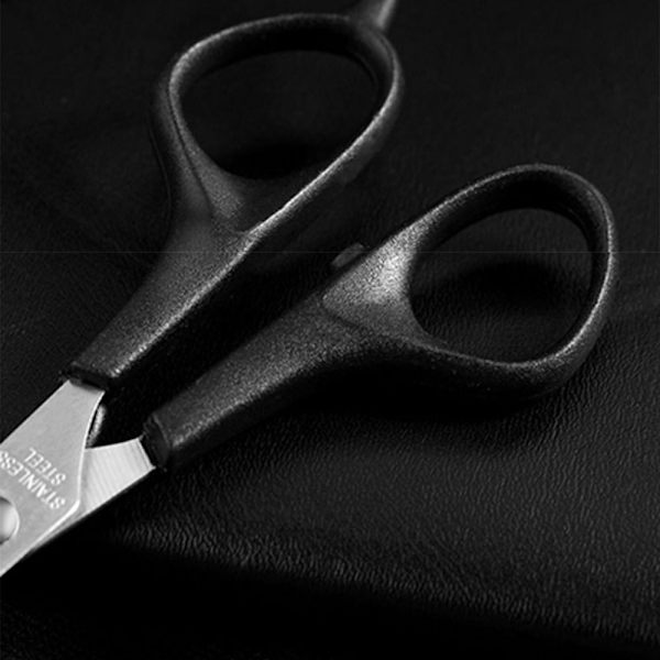 2 set (6 kpl) kampaamosakset Hammassaksikampan leikkaus Black