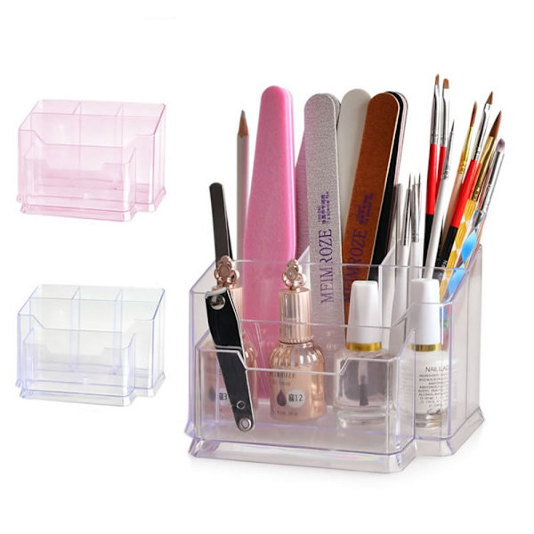Kosmetisk förvaringslåda Makeup Organizer VIT white