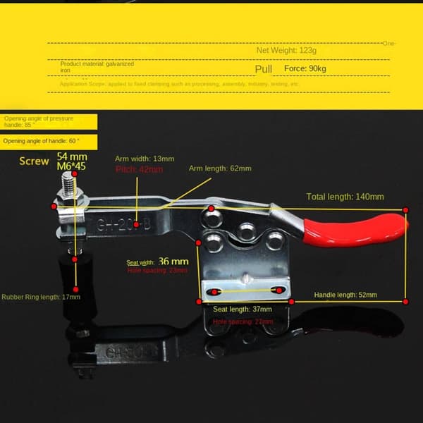 Toggle Clamp Clamps Hardware