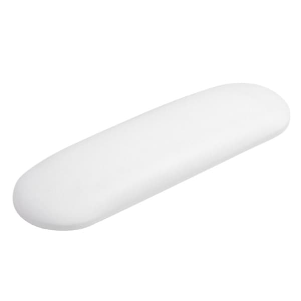 Nagelkuddsstöd Microfiber Läder VIT White