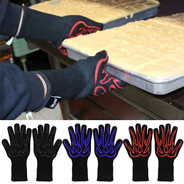 BBQ Gloves Lämpöeristyskäsine SININEN blue