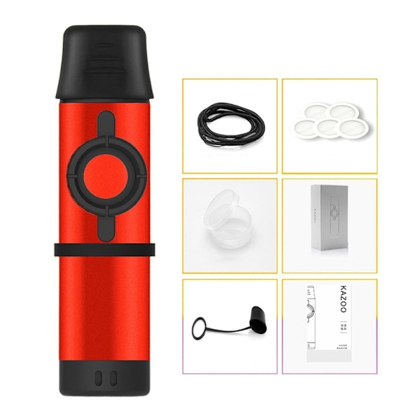 Metal Kazoo Professional RØD Red