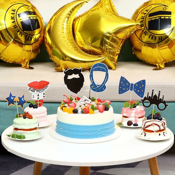 Ballonger för Eid Mubarak