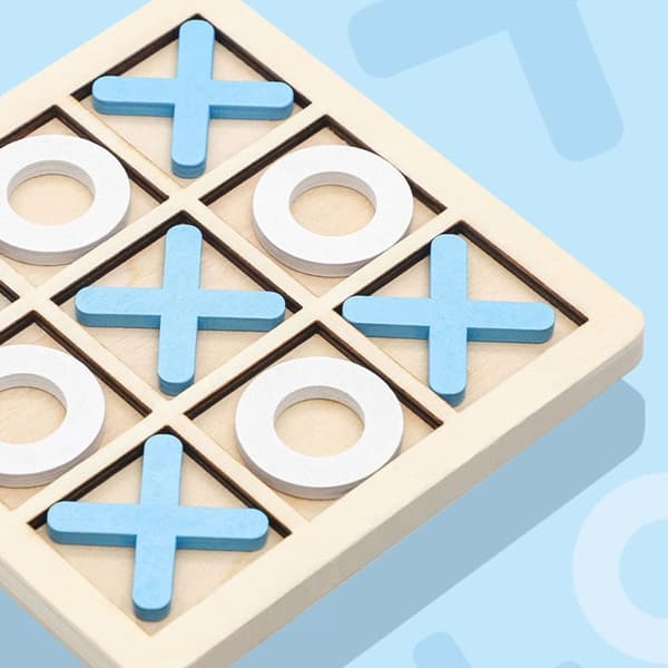 Tic Tac Toe brädspel 2 2 2