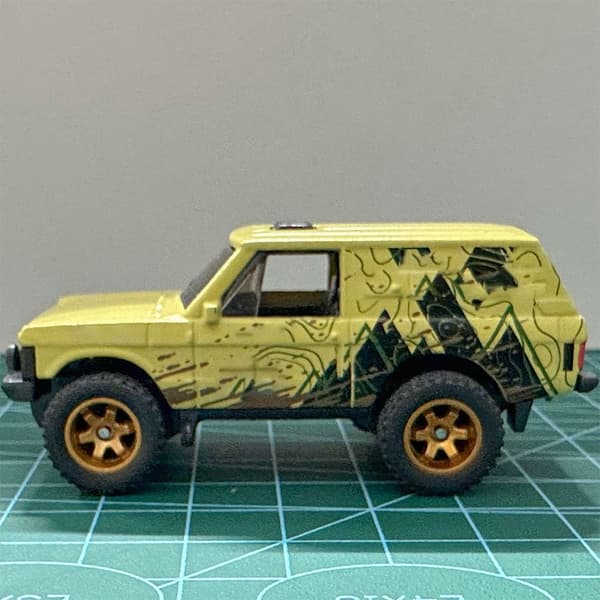 Off Road Car Modifiering Gummi Däck SILVER silver
