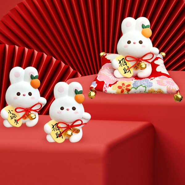 Bilinteriørdekorasjon Lucky Rabbit Mascot E E E