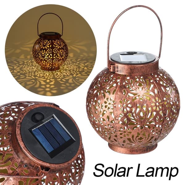 Morrocan Lanterne Havelampe SORT black
