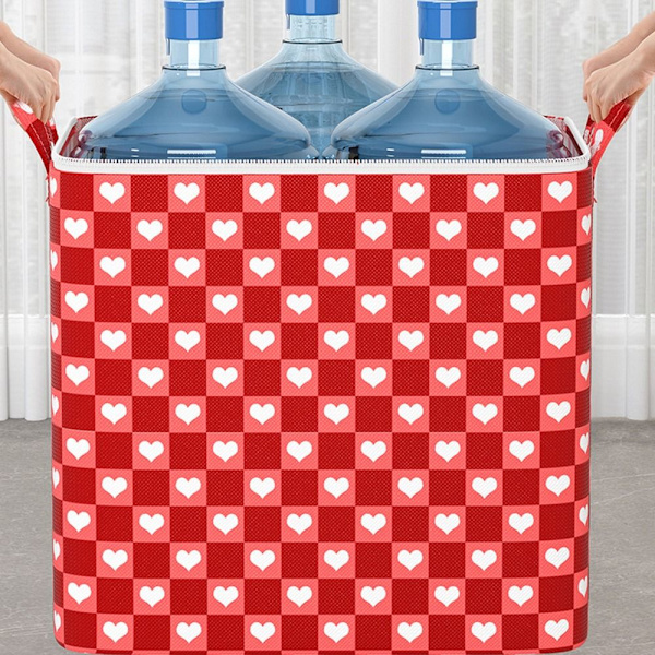 Quilt Förvaringsväska Kläder Förvaringskärl RÖD 100L 100L red 100L-100L