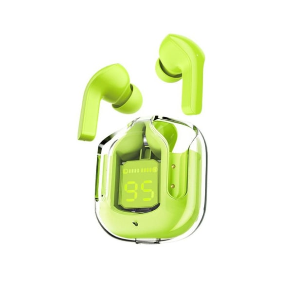 Trådlösa hörlurar Bluetooth hörlurar GRÖN green