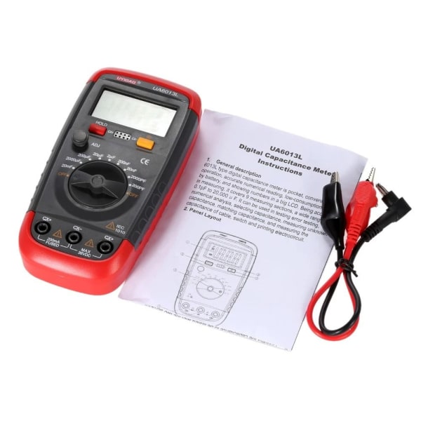 Digital Smart Multimeter Strömspänningstestare Kapacitans