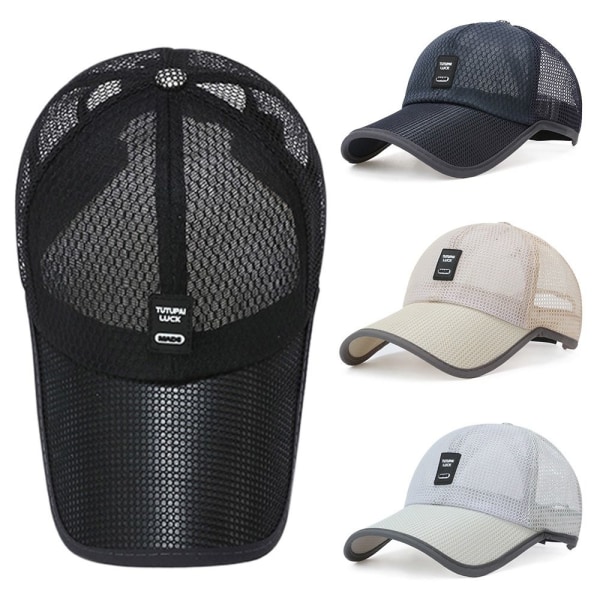 Solbeskyttelseshetter Full Mesh Hats HVIT white