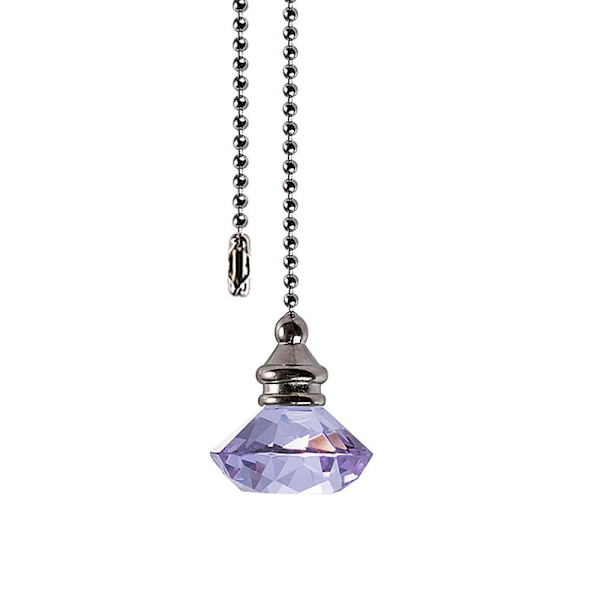Crystal Style Pull Chain Crystal Style Pull Chain Snor Håndtag Purple